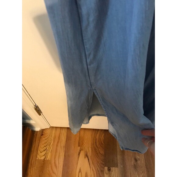 J.Jill Denim Maxi Dress Size Large - Picture 6 of 8